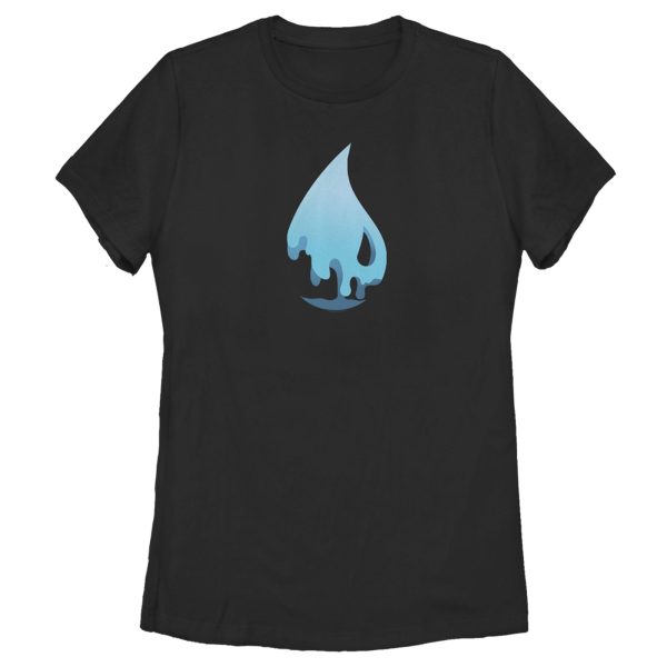 Women_s Magic The Gathering Blue Mana Water Symbol T-Shirt