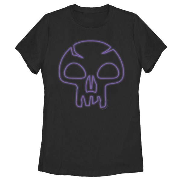 Women_s Magic The Gathering Mana Skull Outline T-Shirt