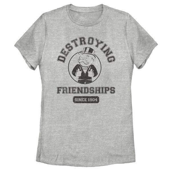 Women_s Monopoly Destroying Friendships Since 1904 T-Shirt