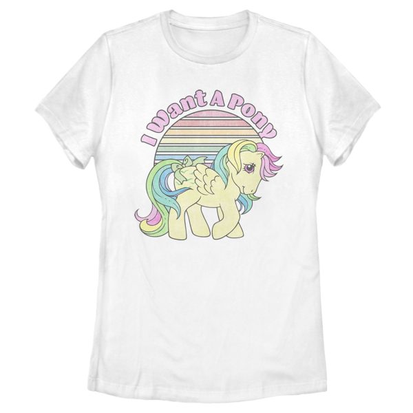 Women_s My Little Pony Skydancer Want a Pony T-Shirt