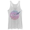 Women_s NASA Dusk Logo Racerback Tank Top