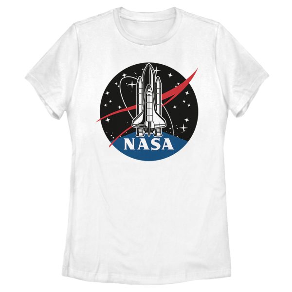 Women_s NASA Rocket Logo T-Shirt