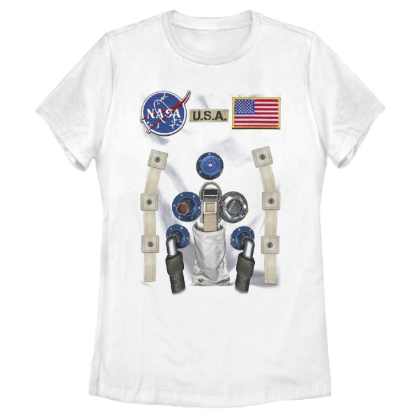 Women_s NASA U.S.A. Astronaut Suit Costume T-Shirt