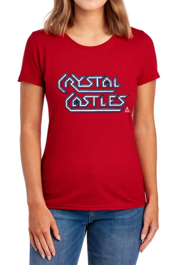 Atari – Crystal Castles Distressed Logo