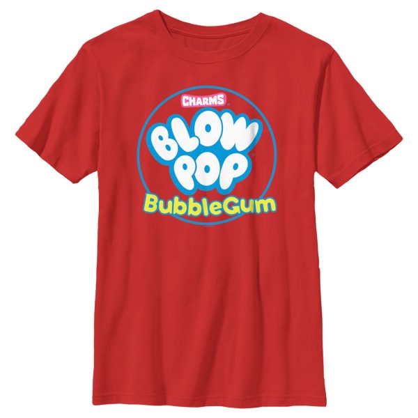 Boy’s Blow Pop Bubble Gum Emblem T-Shirt