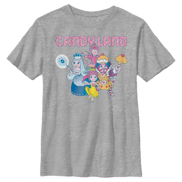 Boy’s Candy Land Sweet Board Game Characters T-Shirt