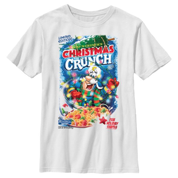 Boy’s Cap’n Crunch Christmas Crunch Packaging T-Shirt