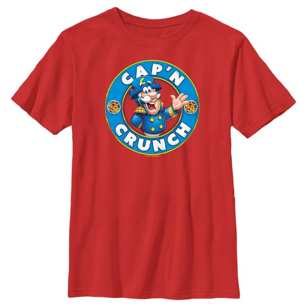 Boy’s Cap’n Crunch Circle Logo T-Shirt