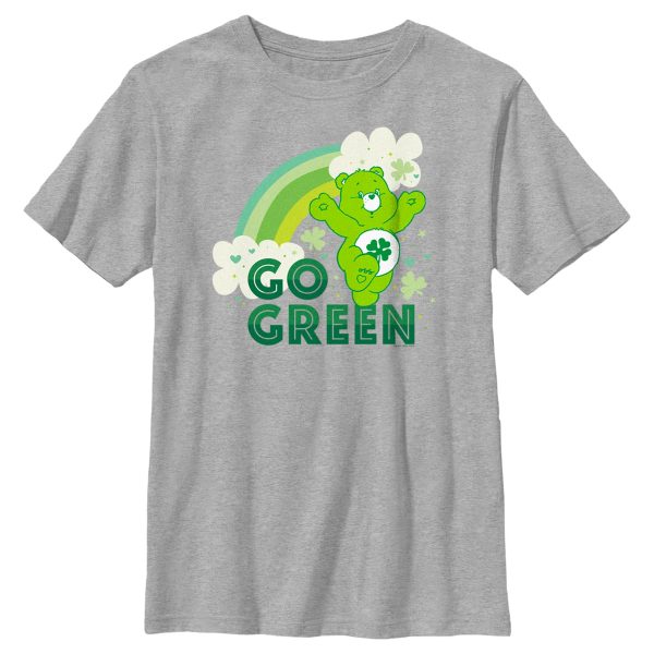 Boy’s Care Bears St. Patrick’s Day Good Luck Bear Go Green T-Shirt