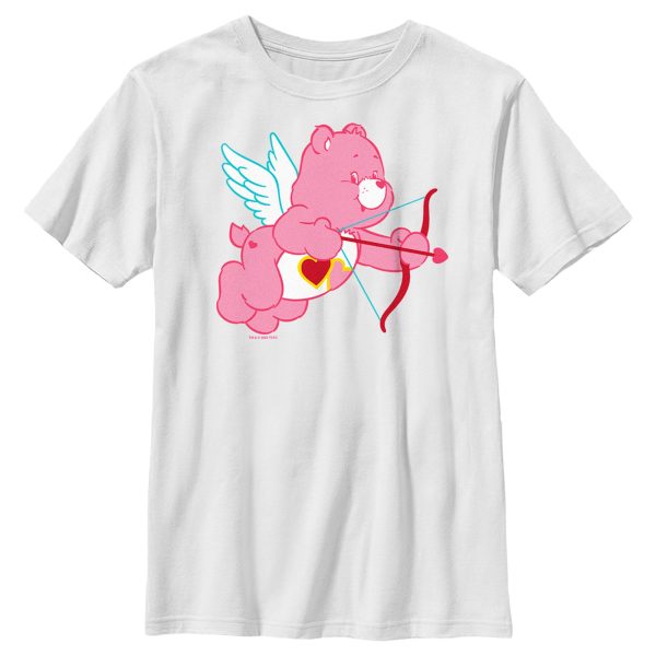 Boy’s Care Bears Valentine’s Day Love-a-Lot Bear Cupid T-Shirt