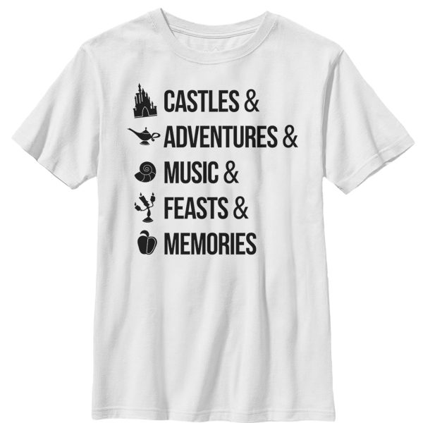 Boy’s Disney Princesses Keyword Magic T-Shirt