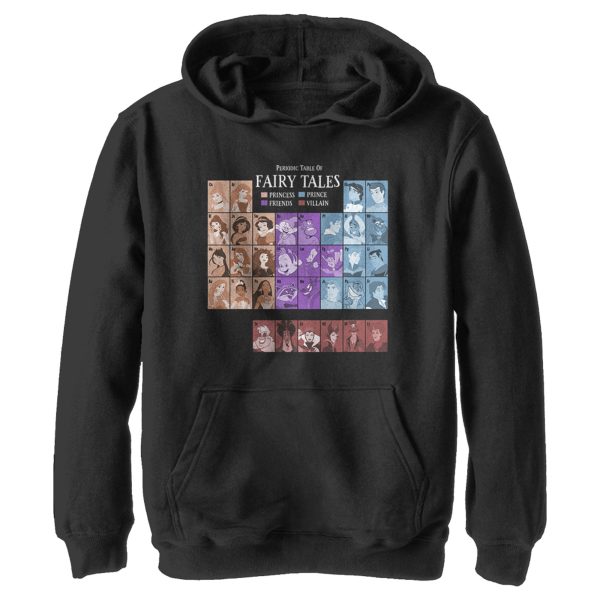 Boy’s Disney Princesses Periodic Table Pull Over Hoodie