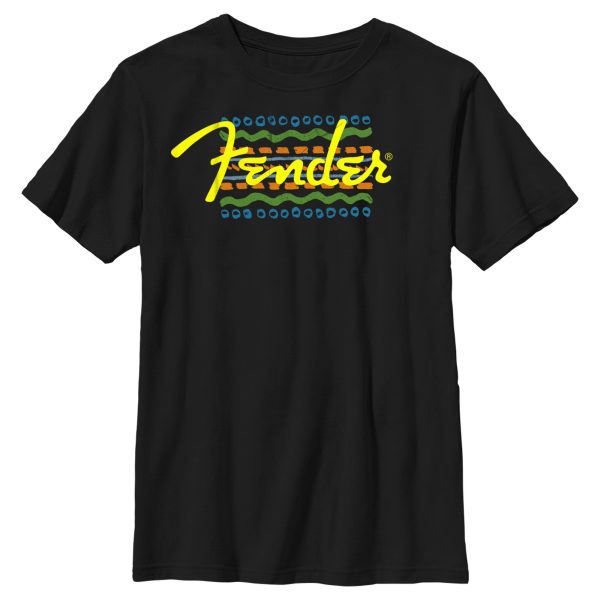 Boy’s Fender Colorful Logo T-Shirt