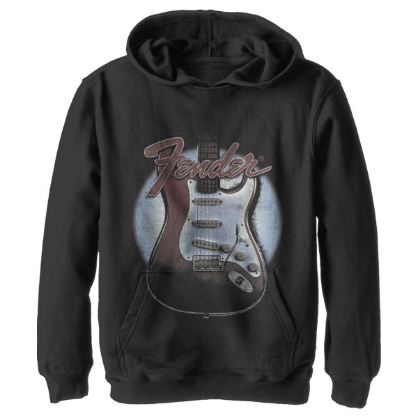 Boy’s Fender Guitar Spotlight Logo Pull Over Hoodie