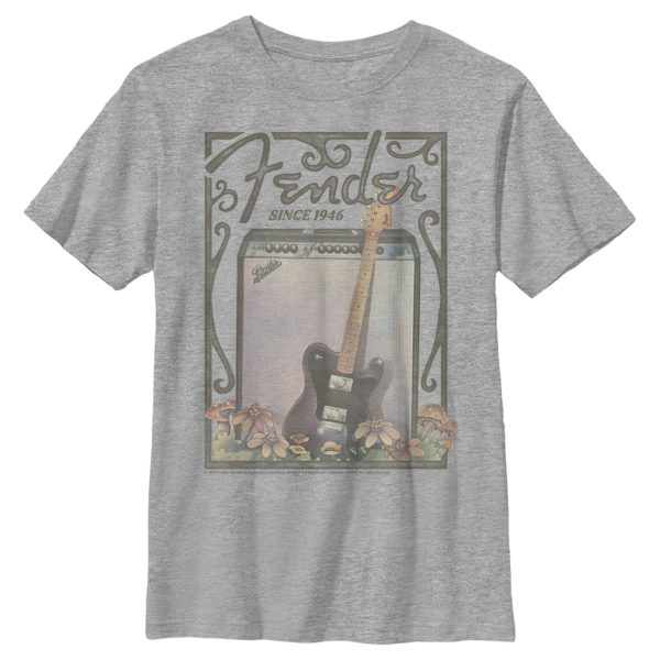 Boy’s Fender Since 1946 Retro Poster T-Shirt