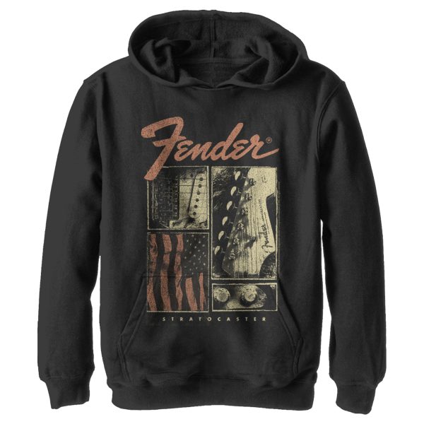 Boy’s Fender Stratocaster Boxes Pull Over Hoodie