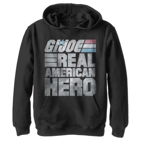 Boy’s GI Joe Real American Hero Pull Over Hoodie