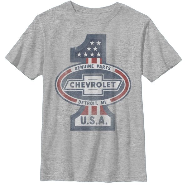 Boy’s General Motors All American Chevrolet Logo T-Shirt