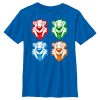 Boy’s ICEE Bear Colorful Faces T-Shirt