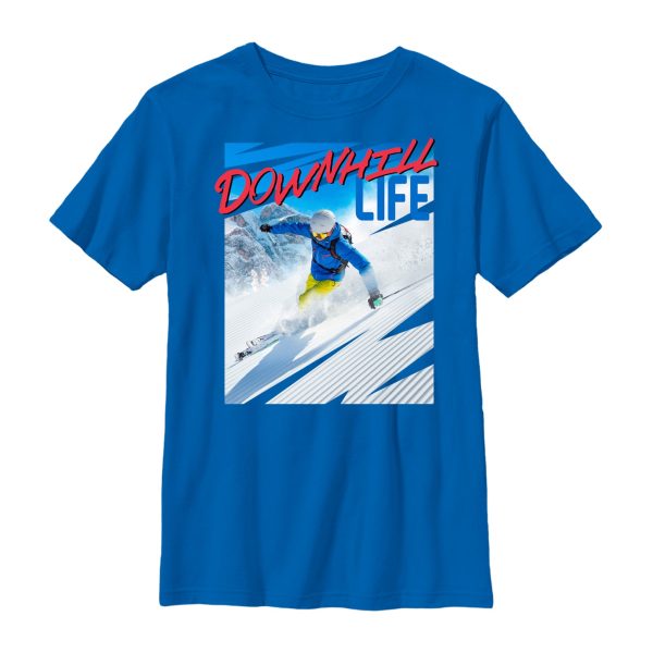 Boy’s Lost Gods Downhill Snowboard Life T-Shirt