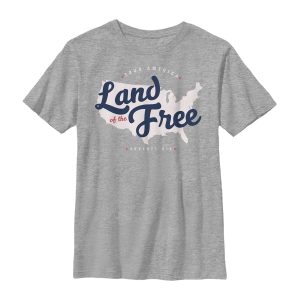 Boy’s Lost Gods Fourth of July Tour Land of Free T-Shirt