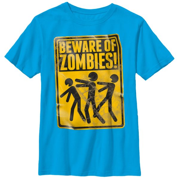 Boy’s Lost Gods Halloween Beware Zombies T-Shirt