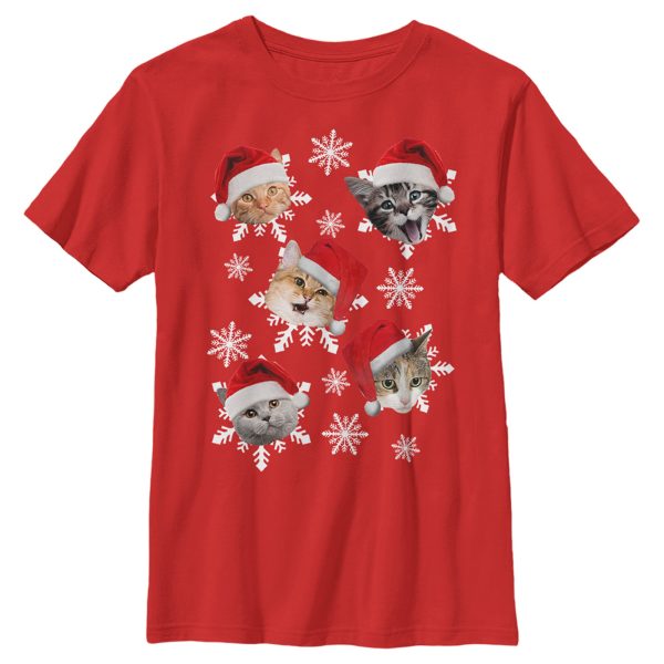 Boy’s Lost Gods Merry Catmas T-Shirt