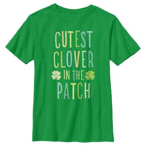 Boy’s Lost Gods St. Patrick’s Day Cutest Clover in the Patch T-Shirt