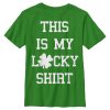 Boy’s Lost Gods St. Patrick’s Day This is my Lucky Shirt T-Shirt