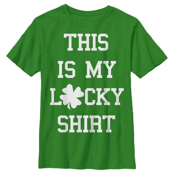 Boy’s Lost Gods St. Patrick’s Day This is my Lucky Shirt T-Shirt