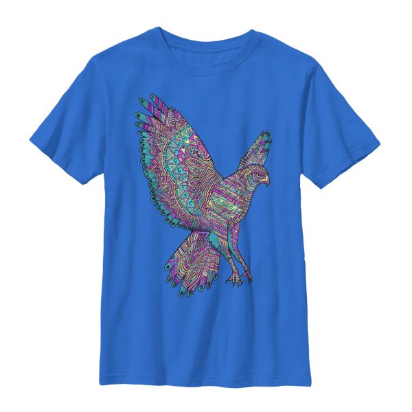 Boy’s Lost Gods Tribal Print Hawk T-Shirt