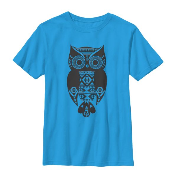 Boy’s Lost Gods Tribal Print Owl T-Shirt