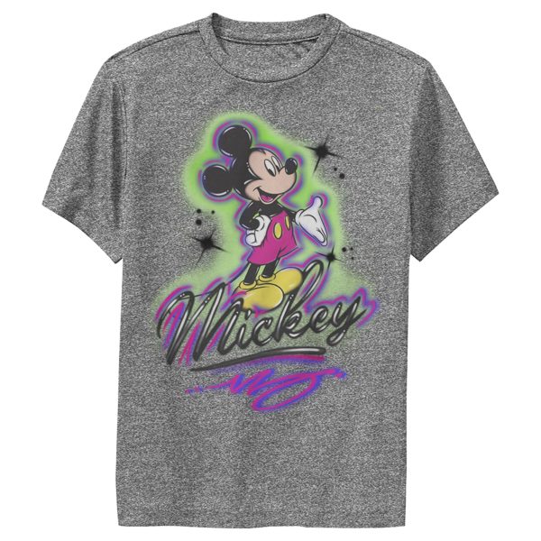 Boy’s Mickey & Friends Airbrushed Signature Performance Tee