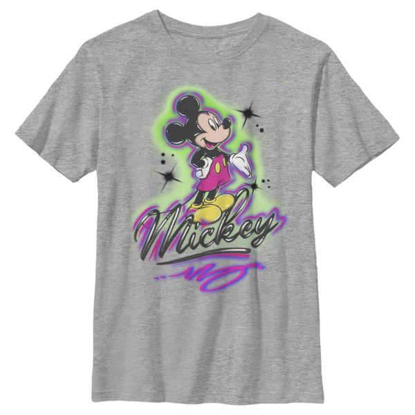 Boy’s Mickey & Friends Airbrushed Signature T-Shirt