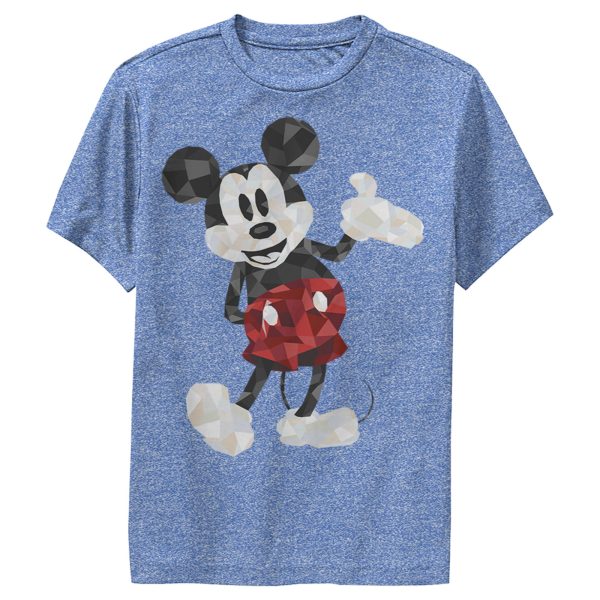 Boy’s Mickey & Friends Artistic Mickey Mouse Performance Tee