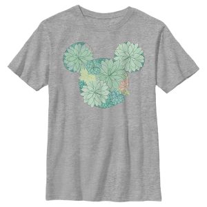 Boy’s Mickey & Friends Botanical Logo T-Shirt