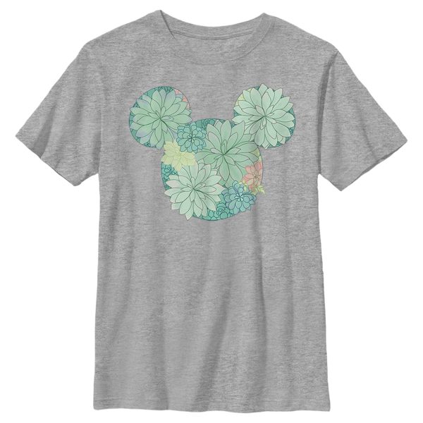 Boy’s Mickey & Friends Botanical Logo T-Shirt