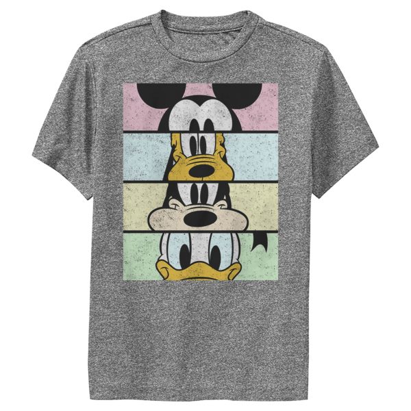 Boy’s Mickey & Friends Cropped Portraits Performance Tee