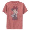 Boy’s Mickey & Friends Distressed Sitting Minnie Performance Tee