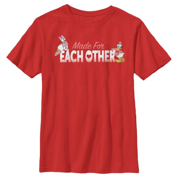 Boy’s Mickey & Friends Donald & Daisy Made For Each Other T-Shirt