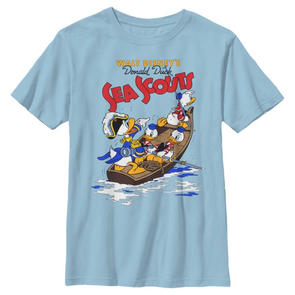 Boy’s Mickey & Friends Donald Duck Sea Scouts T-Shirt