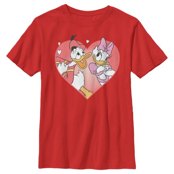 Boy’s Mickey & Friends Donald and Daisy In Love T-Shirt