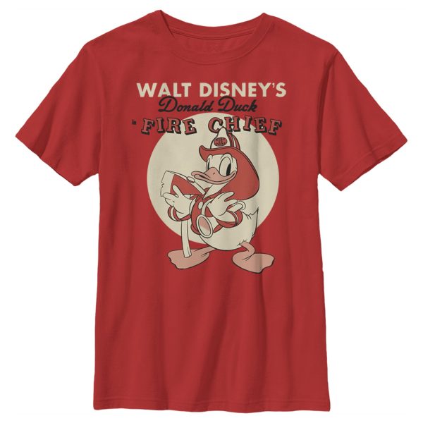 Boy’s Mickey & Friends Fire Chief Donald T-Shirt