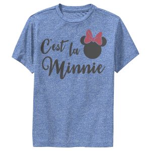 Boy’s Mickey & Friends French Minnie Performance Tee
