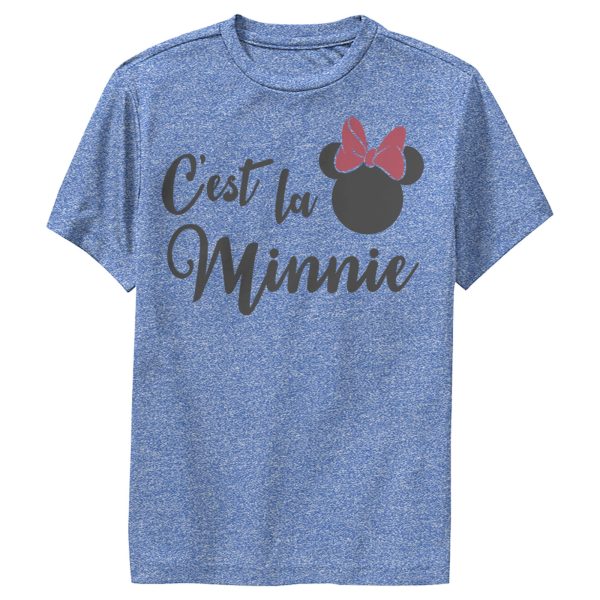 Boy’s Mickey & Friends French Minnie Performance Tee