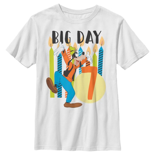 Boy’s Mickey & Friends Goofy 7th Birthday T-Shirt