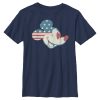 Boy’s Mickey & Friends Mickey Americana Flag T-Shirt