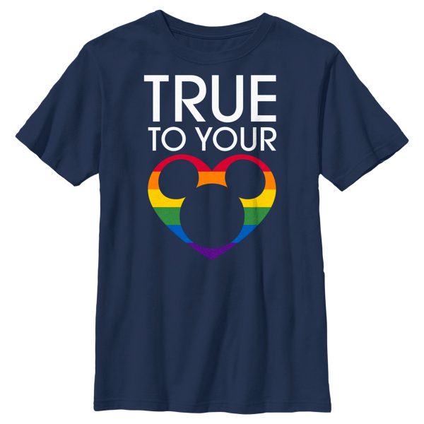 Boy’s Mickey & Friends Mickey Be True To Yourself T-Shirt