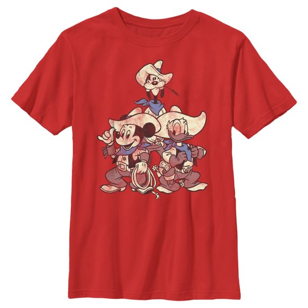 Boy’s Mickey & Friends Mickey & Friends Cowboys T-Shirt