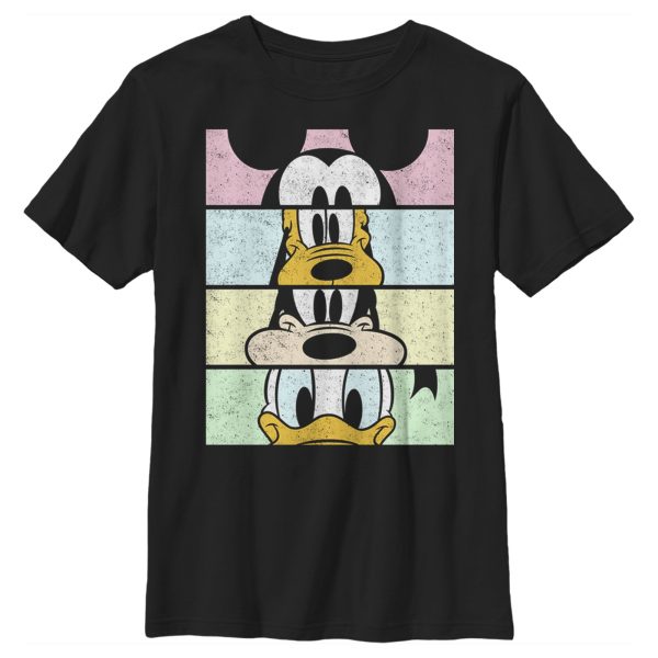 Boy’s Mickey & Friends Mickey & Friends Cropped Portraits T-Shirt